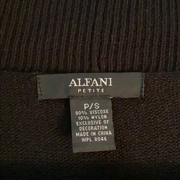 💥3 for $10💥 Alfani black sweater - Picture 3 of 5